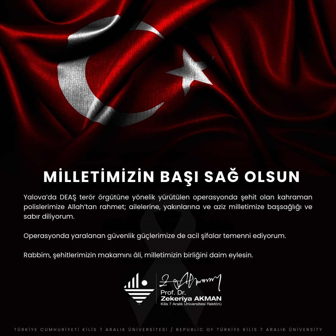 Başsağlığı Mesajı