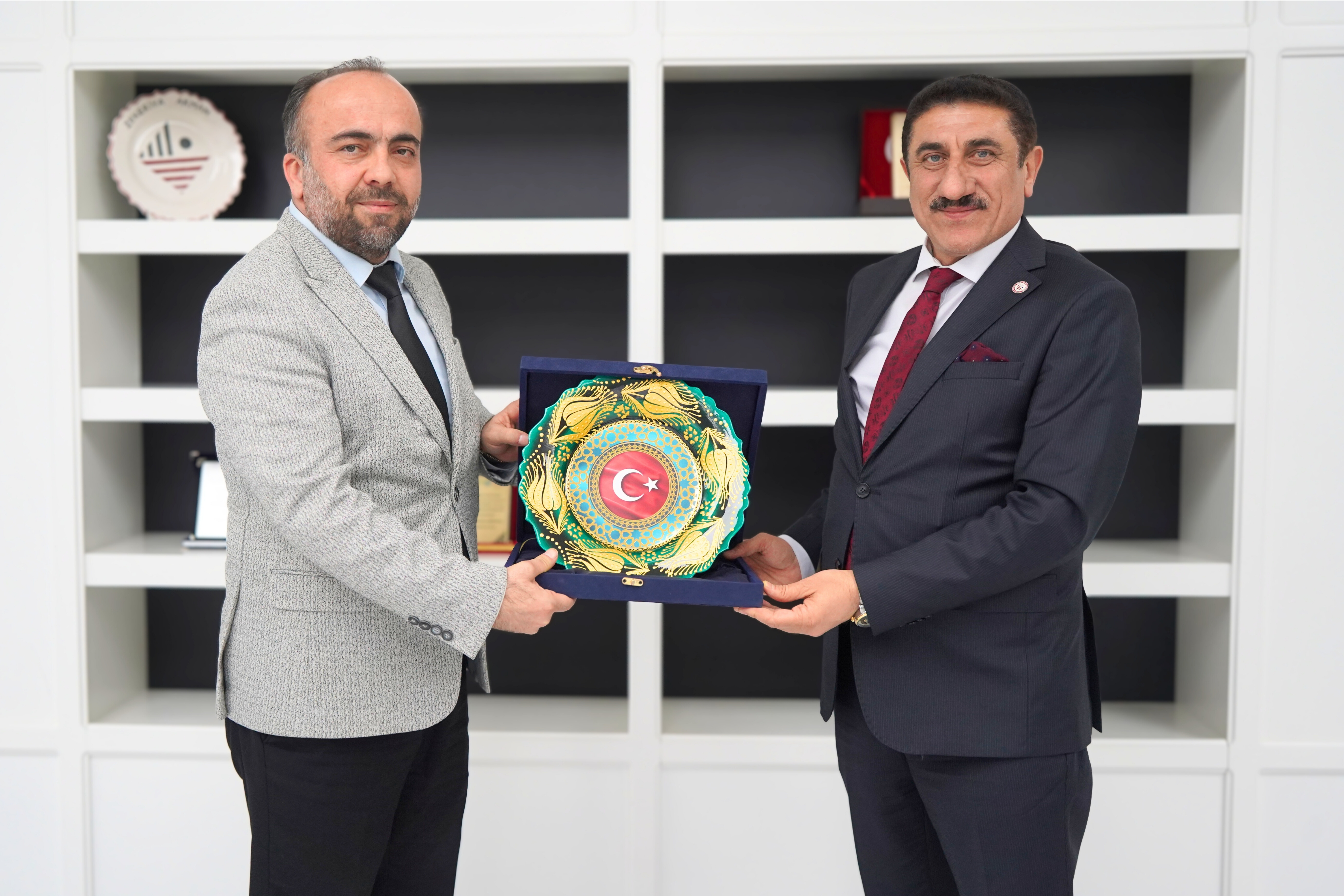 İslahiye İlçe Müftüsü Mustafa Demir’den Rektörümüze Ziyaret