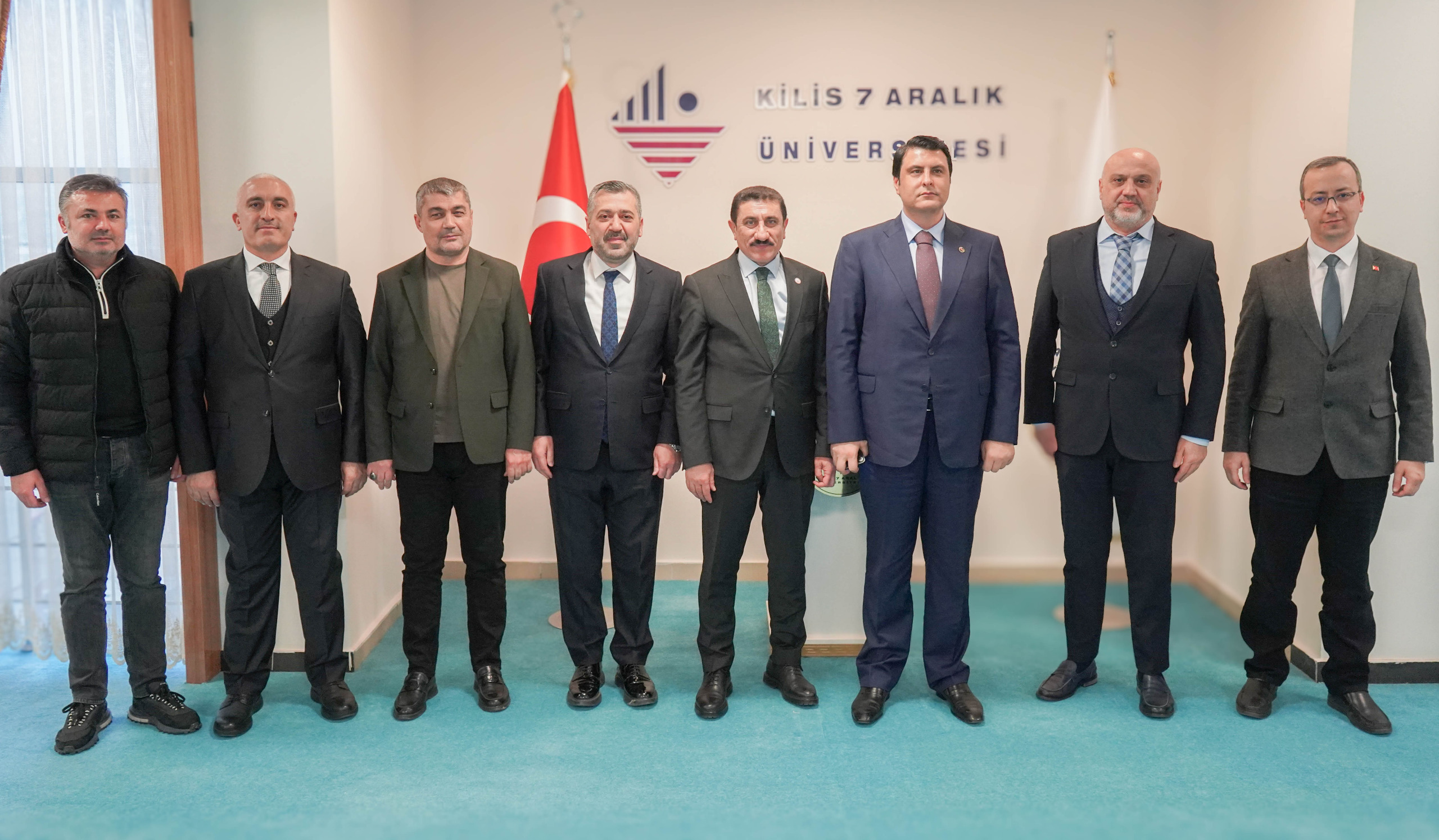 Gaziantep Şehitkamil Belediye Başkanı Av. Umut Yılmaz’dan Rektörümüze Ziyaret