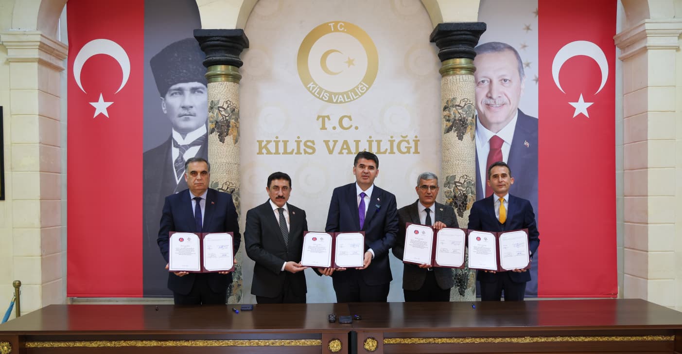 Üniversitemiz ile Kilis Valiliği Arasında “Muhtarlar Akademisi Projesi” İş Birliği Protokolü İmzalandı