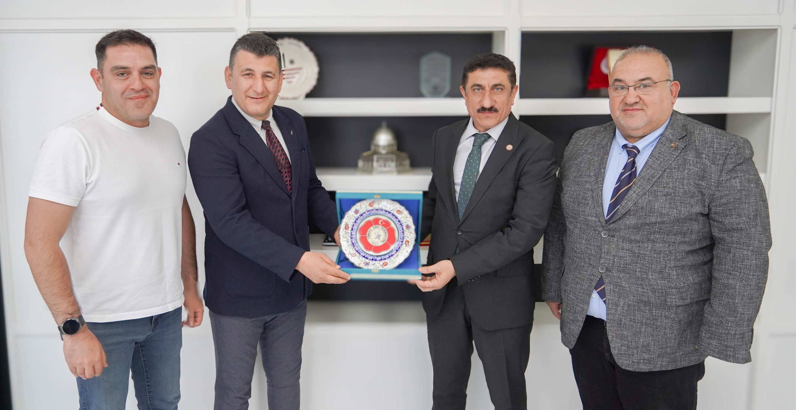 Visit from the Turkish Judo Federation Education Board to Rector Akman