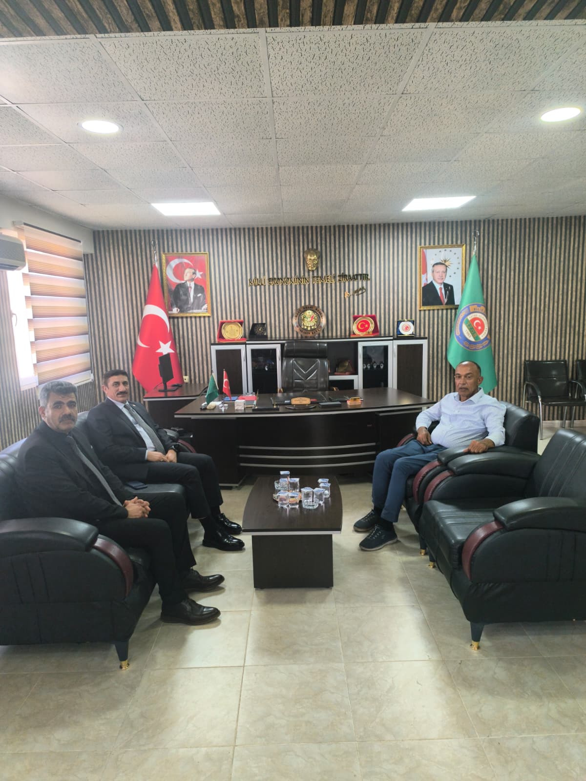 Rector Akman Paid a Visit to Chamber of Agriculture President Kara