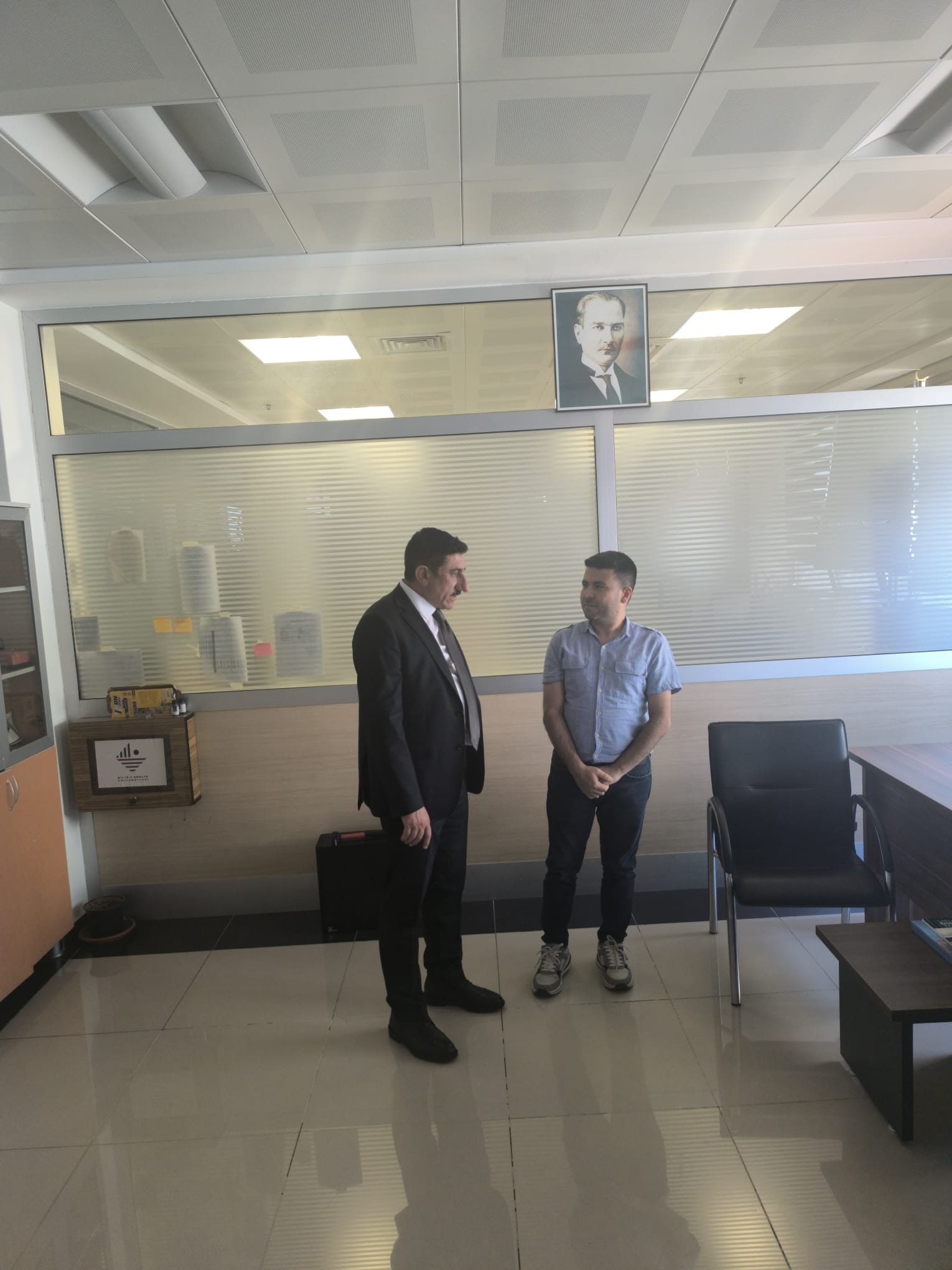 Rector Prof. Dr. Zekeriya Akman Met with Academic and Administrative Staff