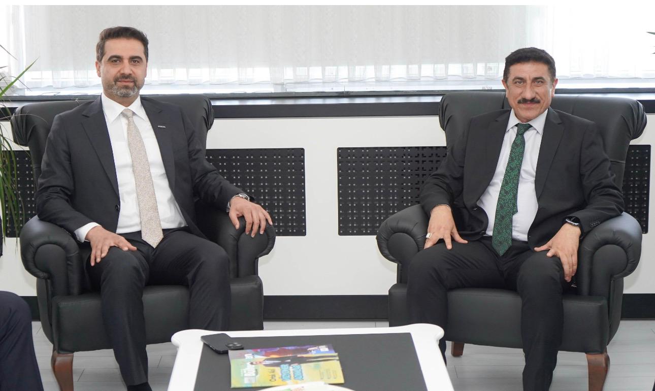 ASKON Gaziantep Branch President Güneş Paid a Visit to Rector Akman