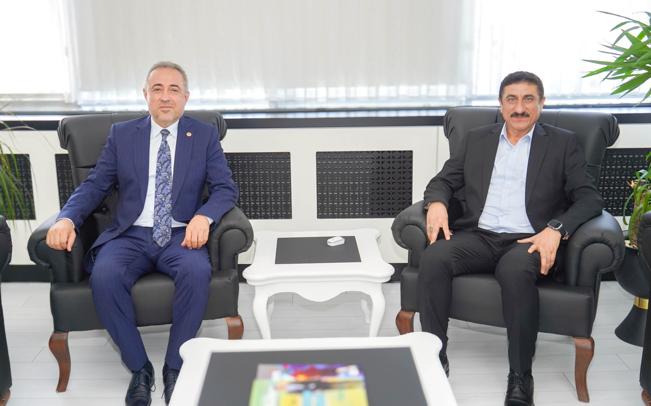AK Party Kahramanmaraş Member of Parliament Karatutlu Paid a Visit to Rector Akman