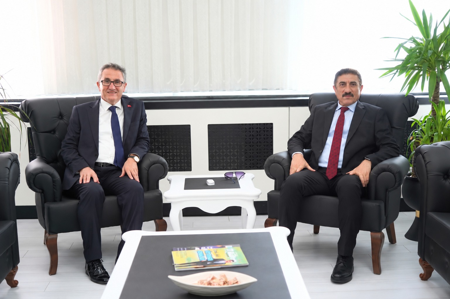 Gaziantep Bölge İdare Mahkemesi Başkanı Civan’dan Rektörümüz Akman’a Ziyaret
