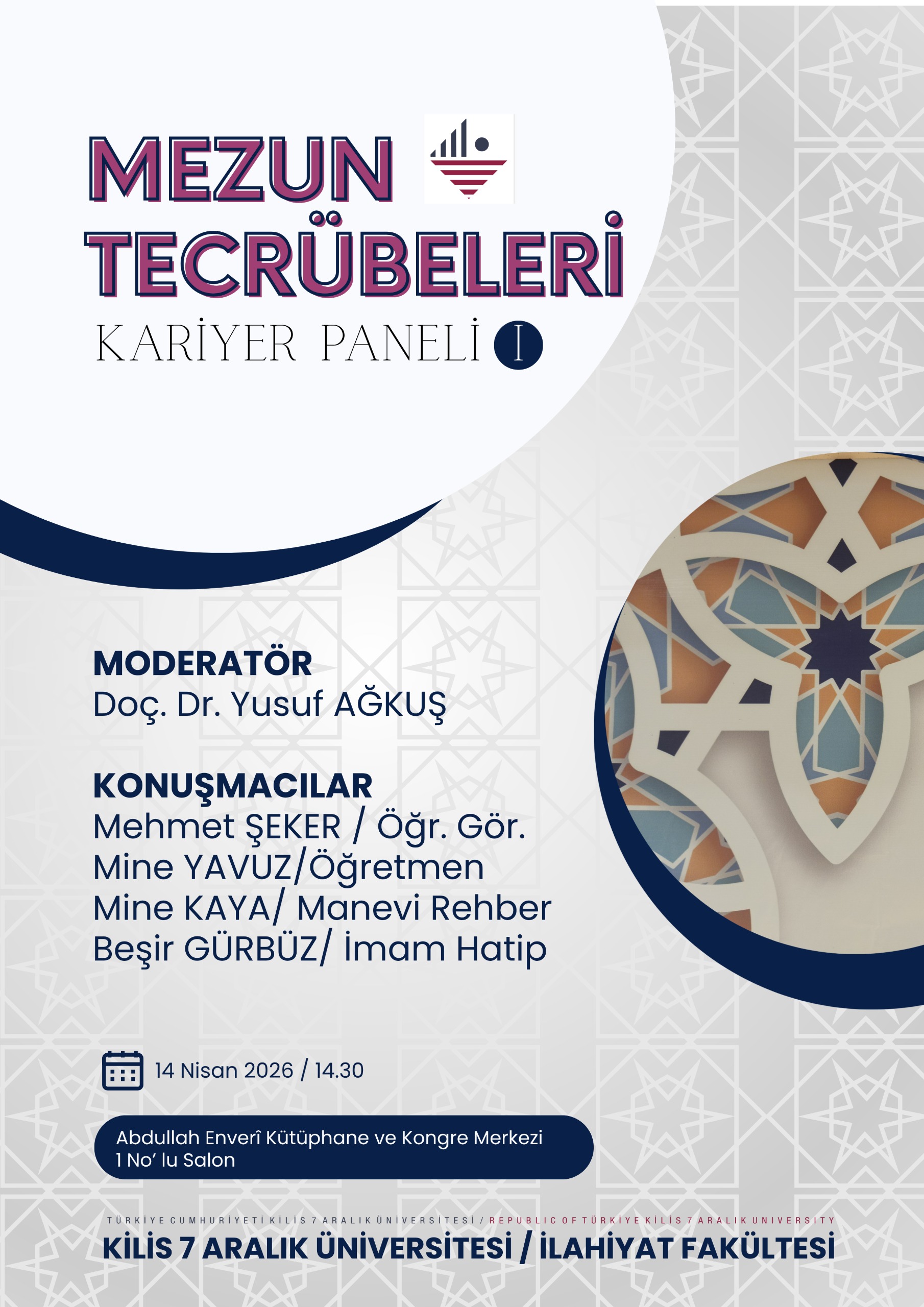 Kariyer Paneli: "Mezun Tecrübeleri"