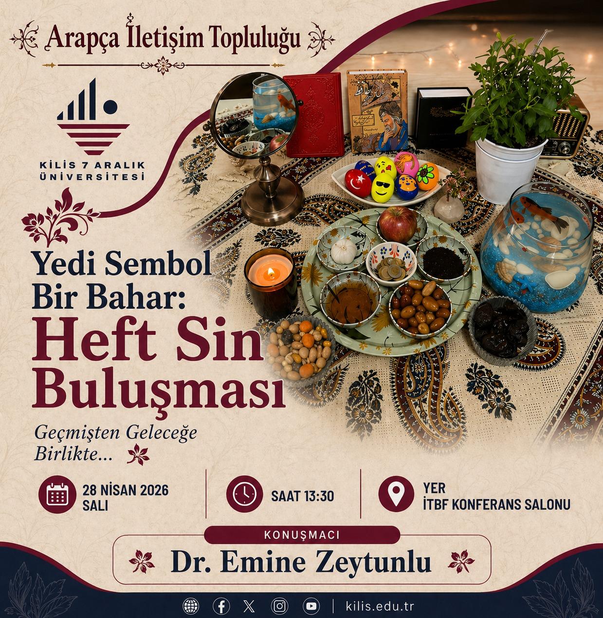 Yedi Sembol Bir Bahar: "Heft Sin Buluşması"