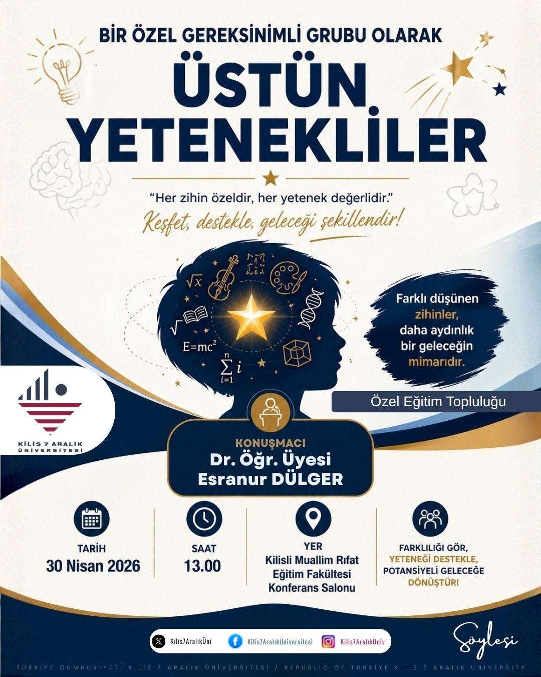 Söyleşi: "Üstün Yetenekliler"