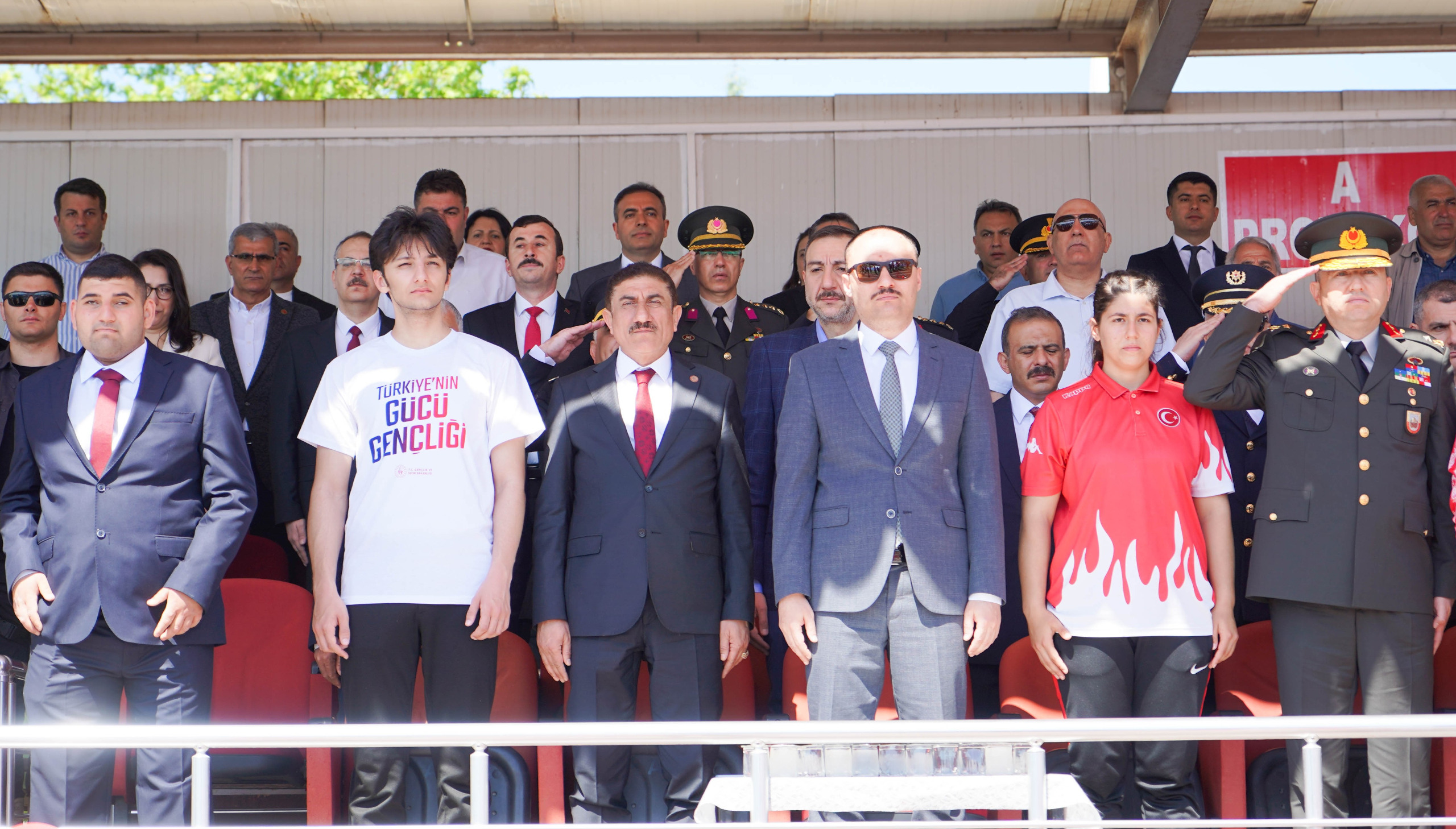 Rektörümüz Prof. Dr. Zekeriya Akman, 19 Mayıs Kutlama Programına Katıldı