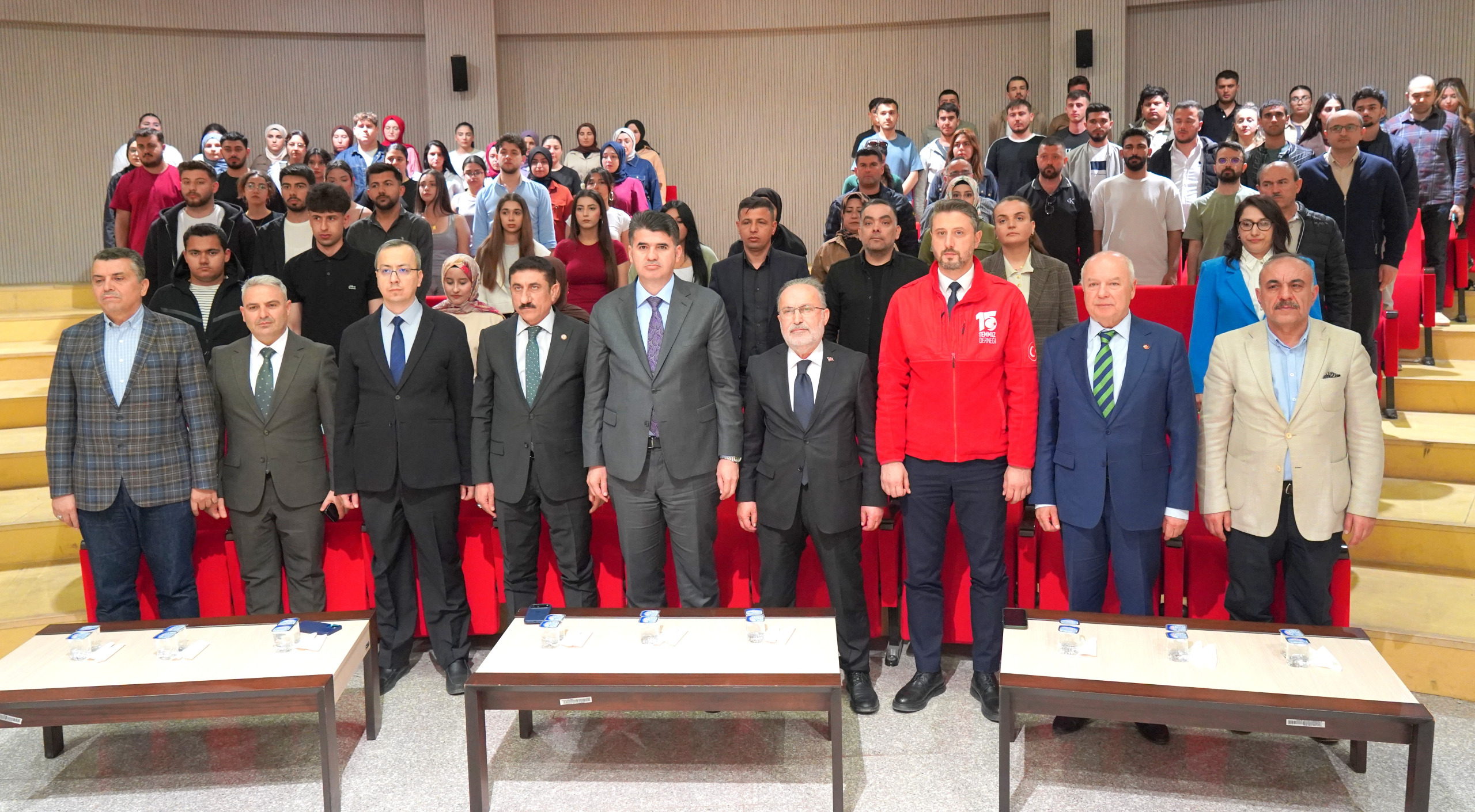 “One Faith, One Prayer for Türkiye on the 10th Anniversary of the Glorious Resistance” Program Held at Our University"