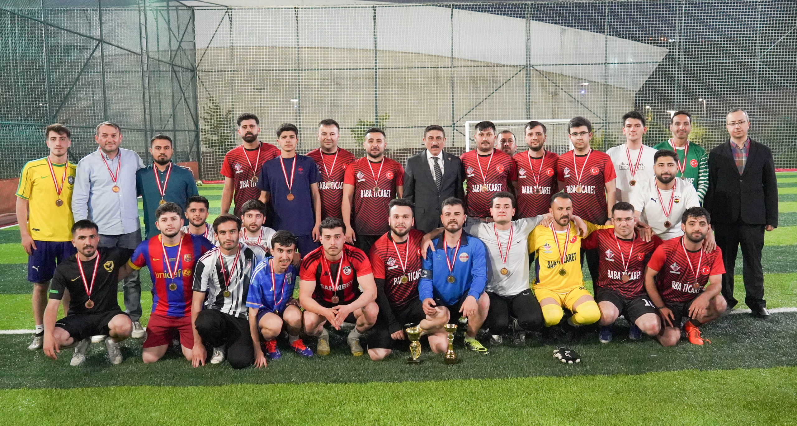 Football Tournament Finals and Award Ceremony Held at Our University