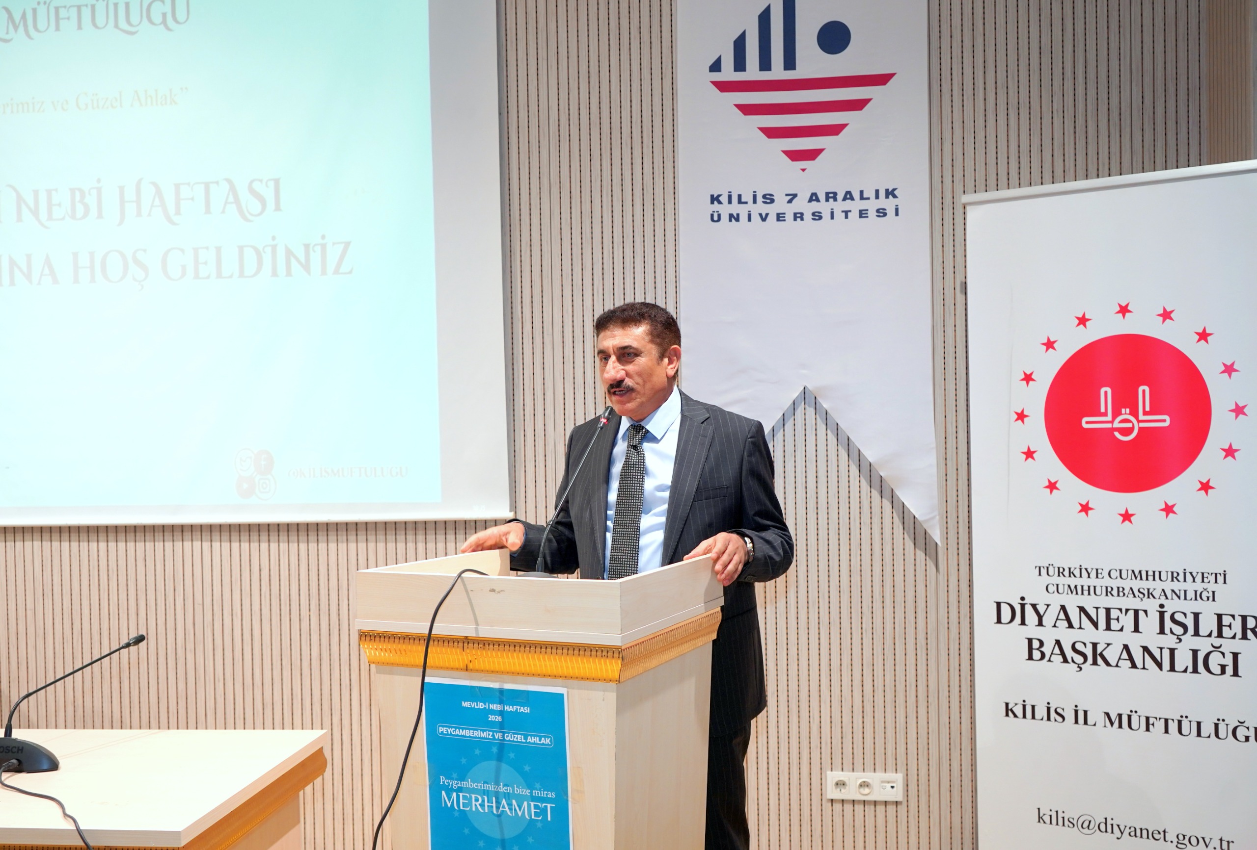 Rektörümüz Akman, “Peygamberimiz ve Güzel Ahlak” Konferansına Katıldı