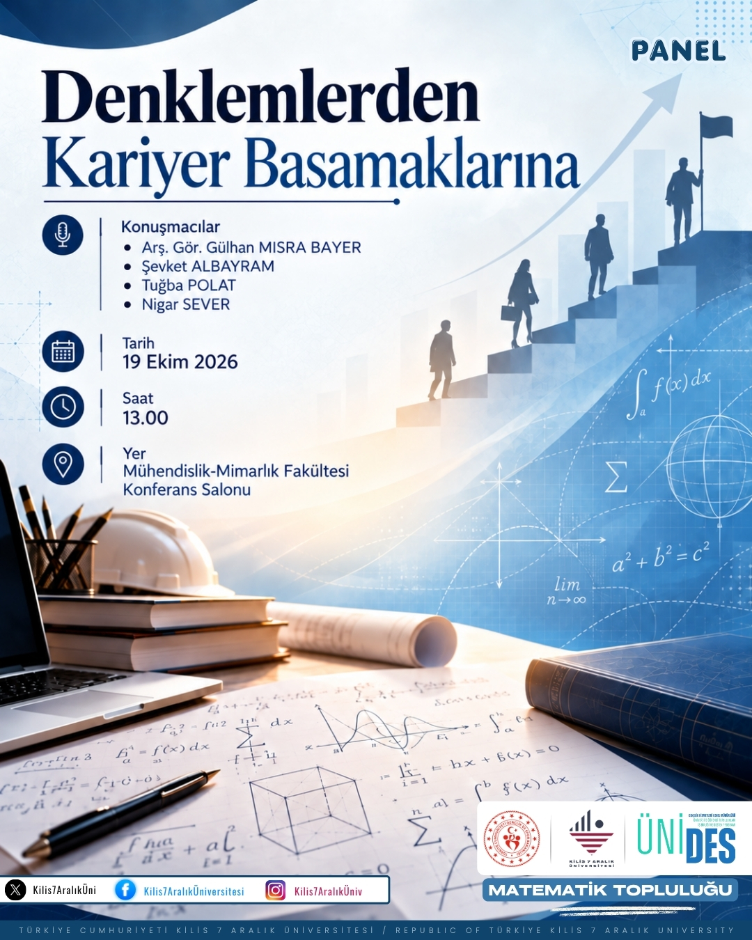 Denklemlerden Kariyer Basamaklarına Paneli
