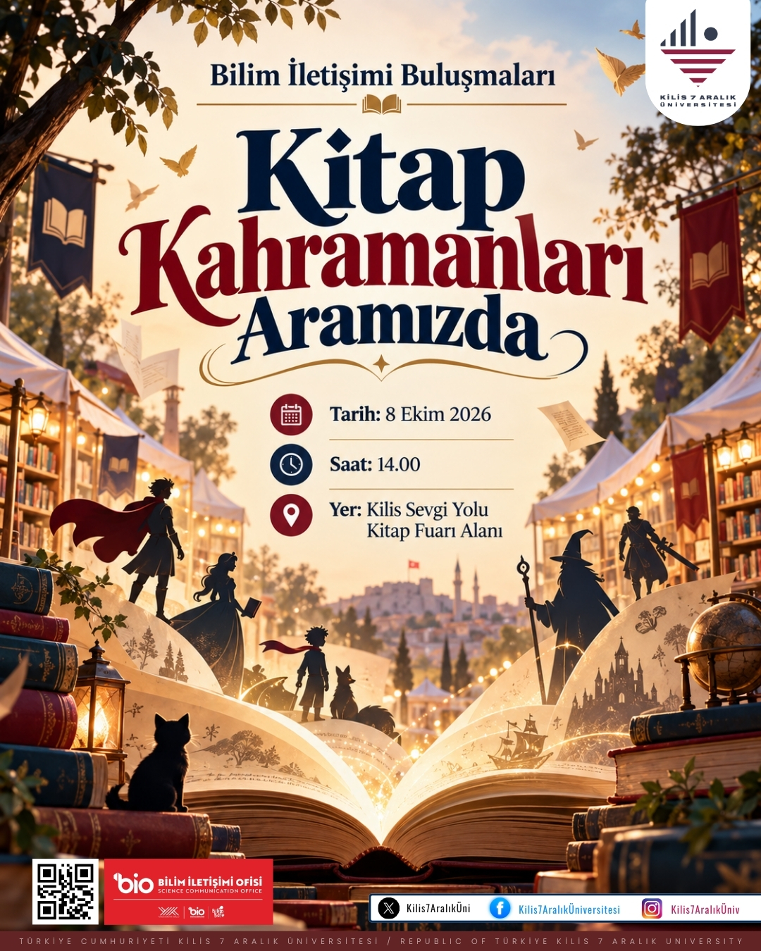 Bilim İletişimi Buluşmaları: Kitap Kahramanları Aramızda