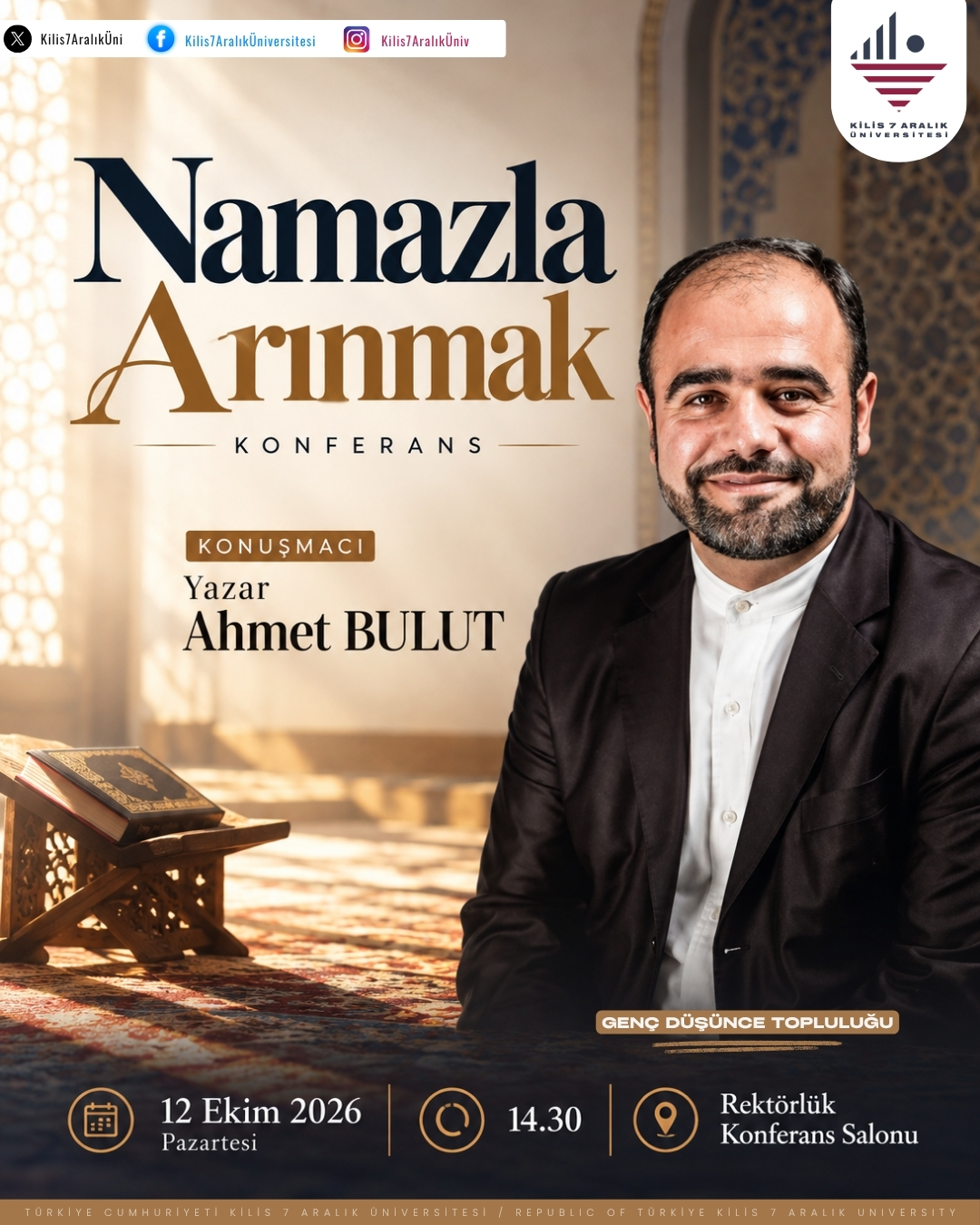 Namazla Arınmak Konferansı