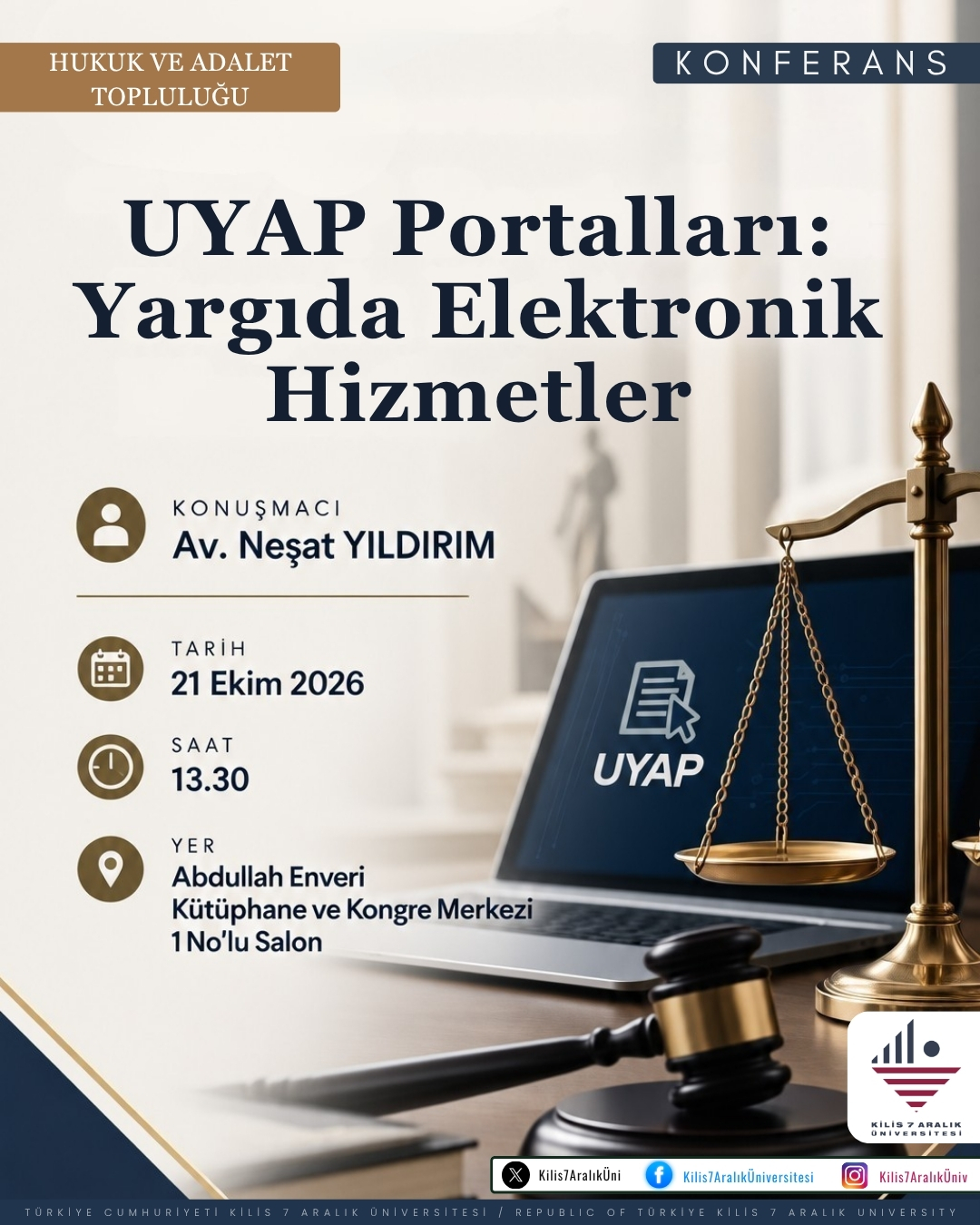UYAP Portalları: Yargıda Elektronik Hizmetler Konferansı