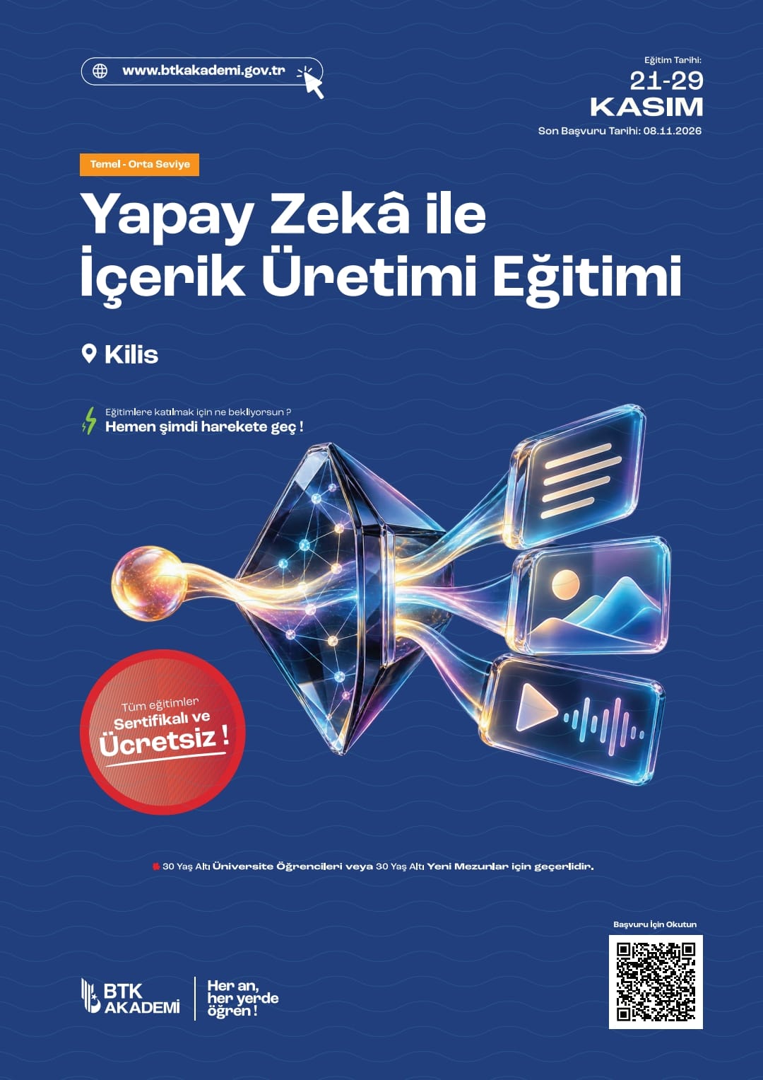 Yapay Zekâ ile İçerik Üretimi Eğitimi