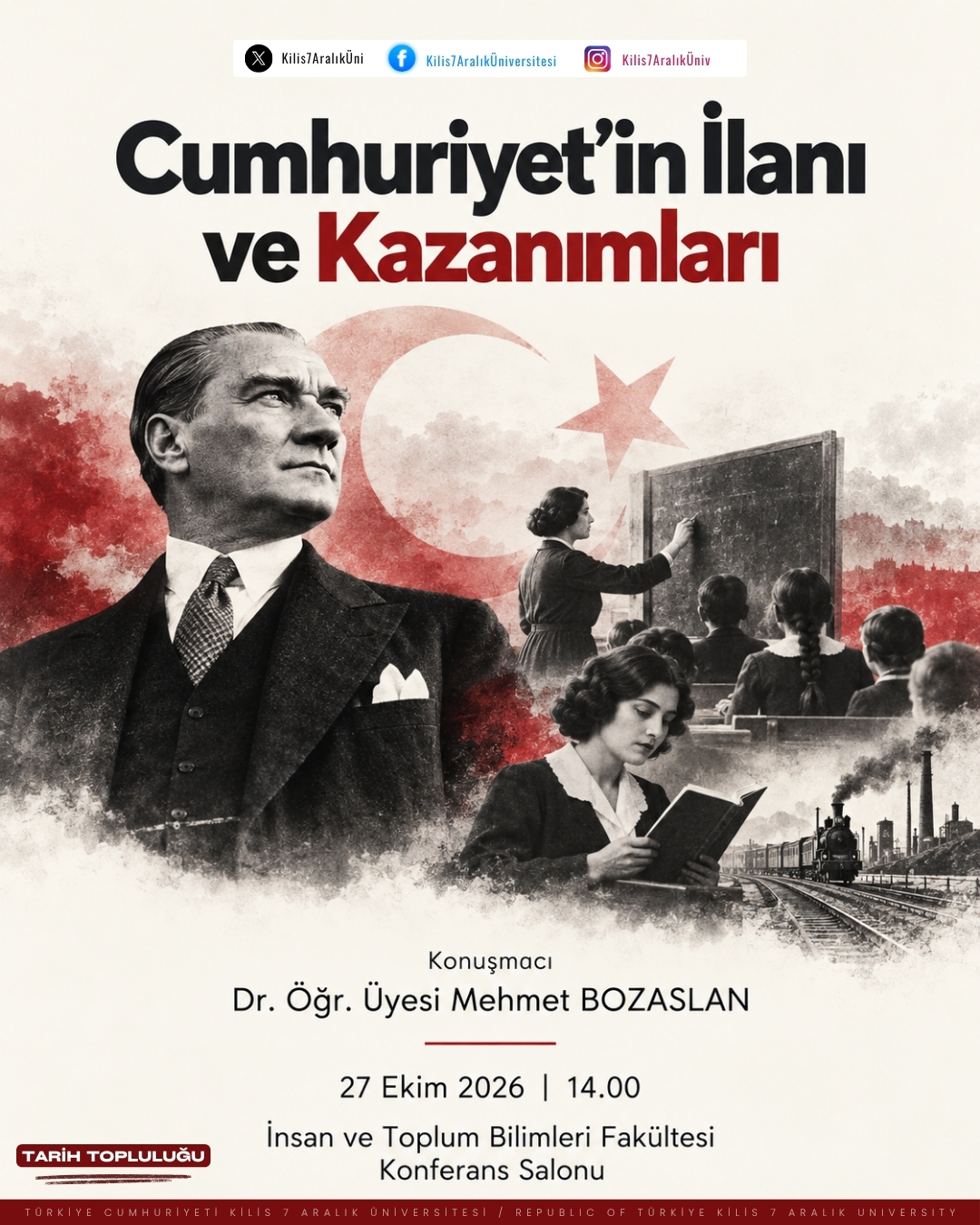 Cumhuriyet'in İlanı ve Kazanımları Konferansı