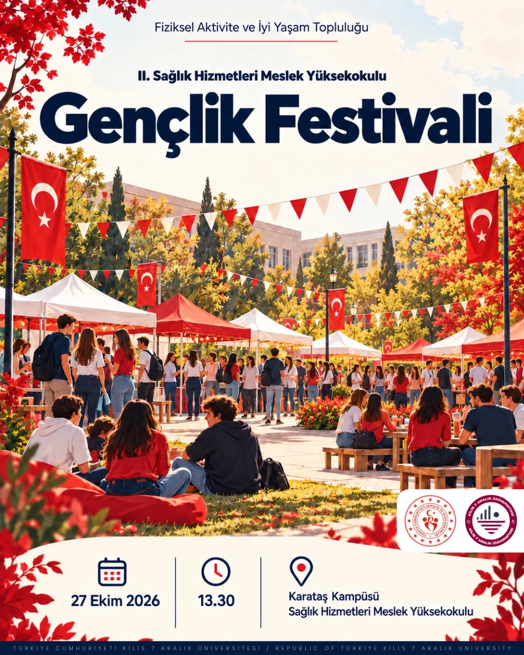 II. Sağlık Hizmetleri Meslek Yüksekokulu Gençlik Festivali