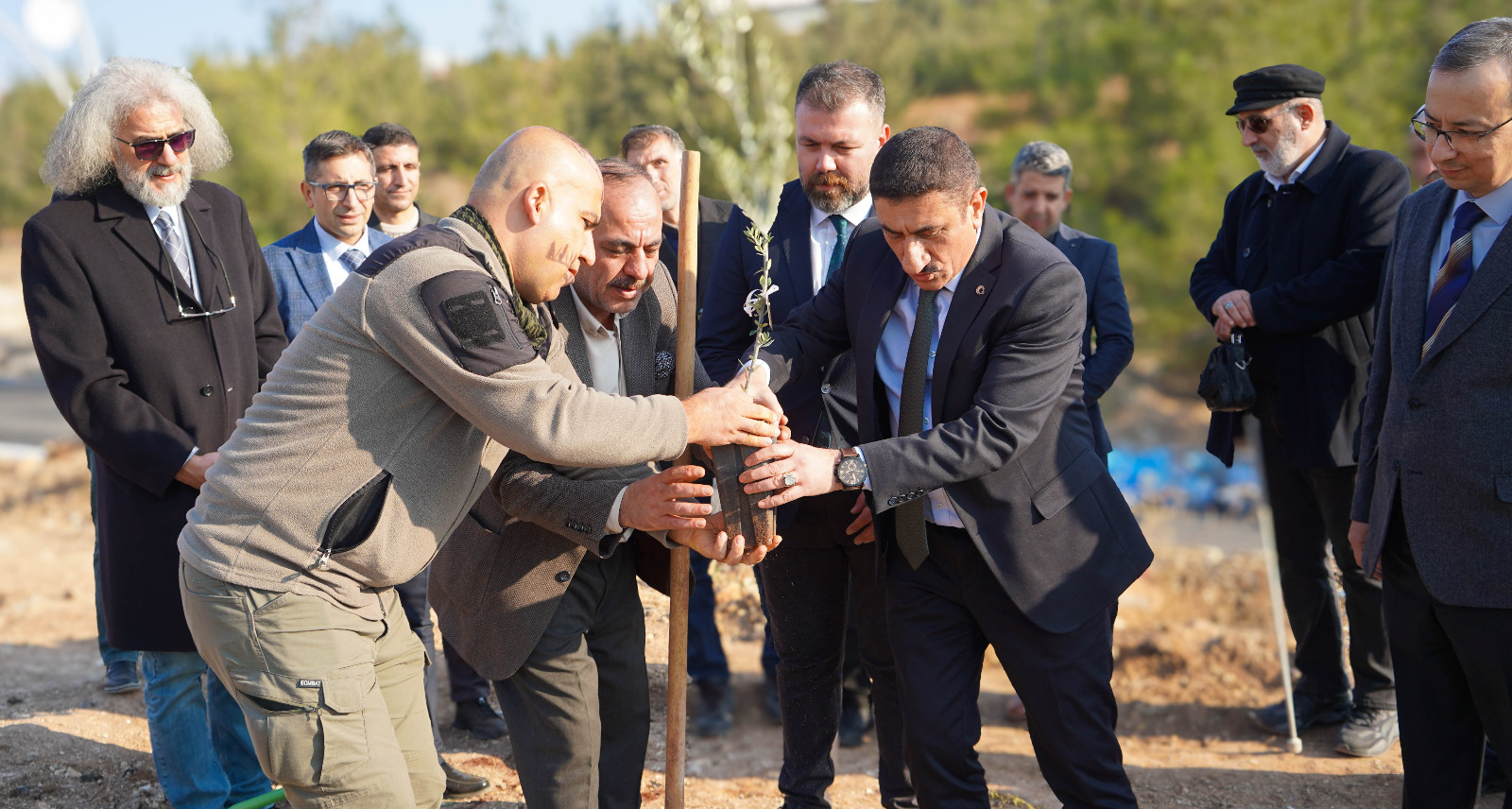 Rektörümüz Prof. Dr. Zekeriya Akman, Fidan Dikimi Etkinliğine Katıldı
