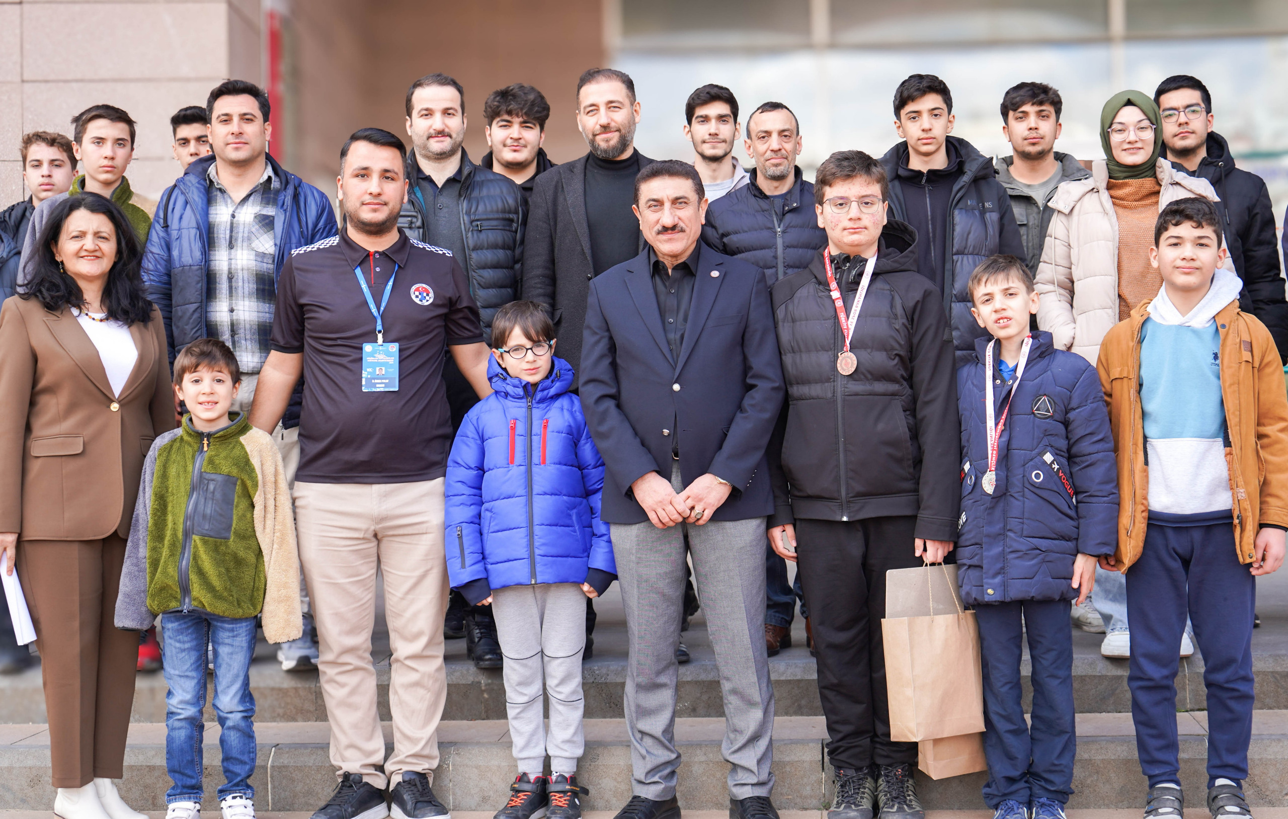 Rektörümüz Prof. Dr. Zekeriya Akman, Satranç Turnuvası Ödül Törenine Katıldı