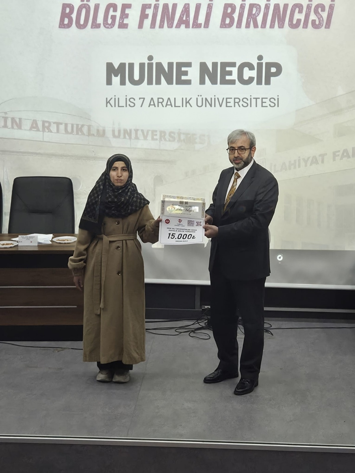 Üniversitemiz Kur’ân-ı Kerîm’i Güzel Okuma Yarışması’nda Türkiye Finalinde