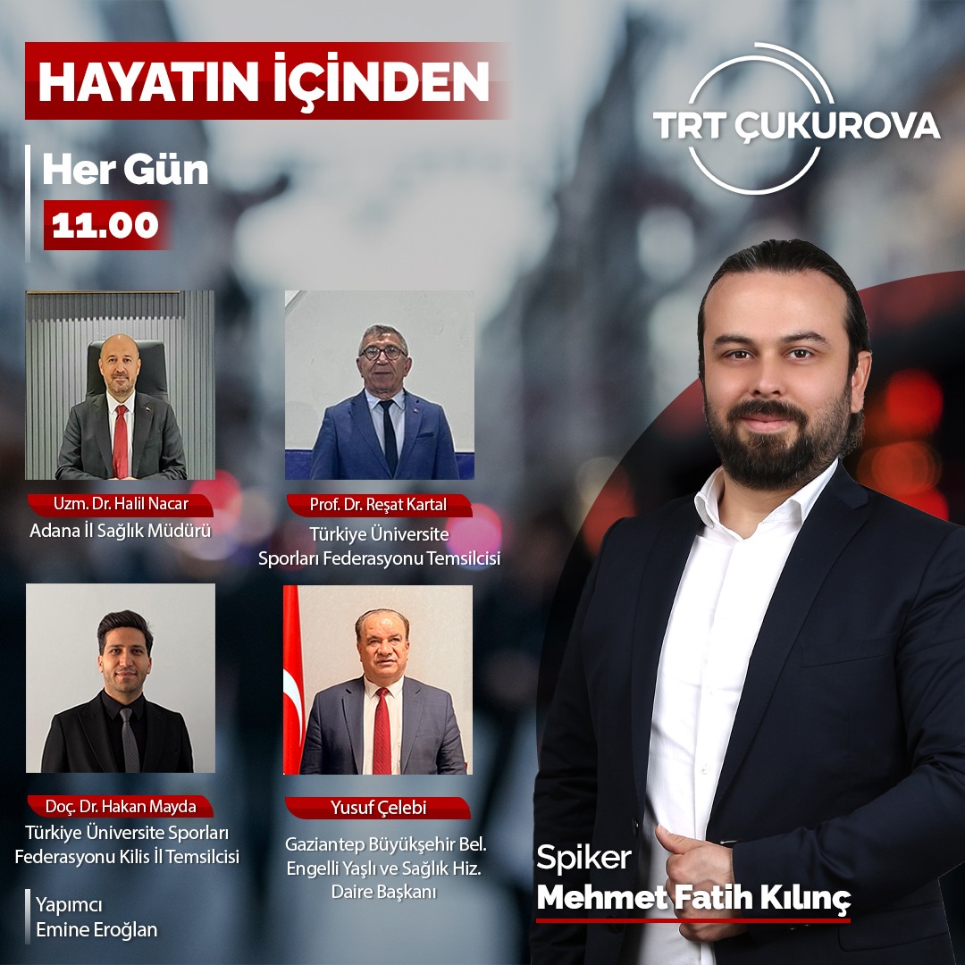 Bölgesel Ünilig Futsal Şampiyonası TRT Çukurova’da Ele Alındı