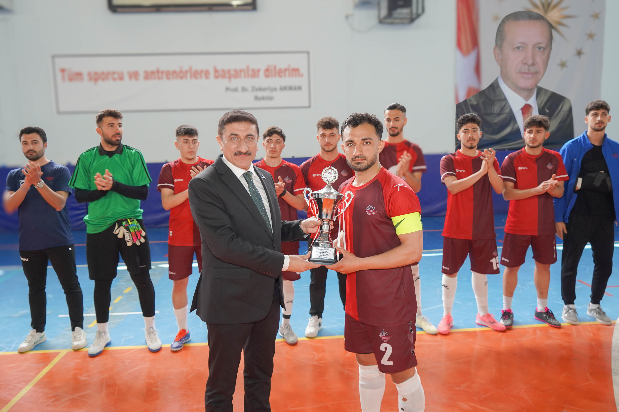 Üniversitemizde Düzenlenen Bölgesel Ünilig Futsal Şampiyonası Sona Erdi