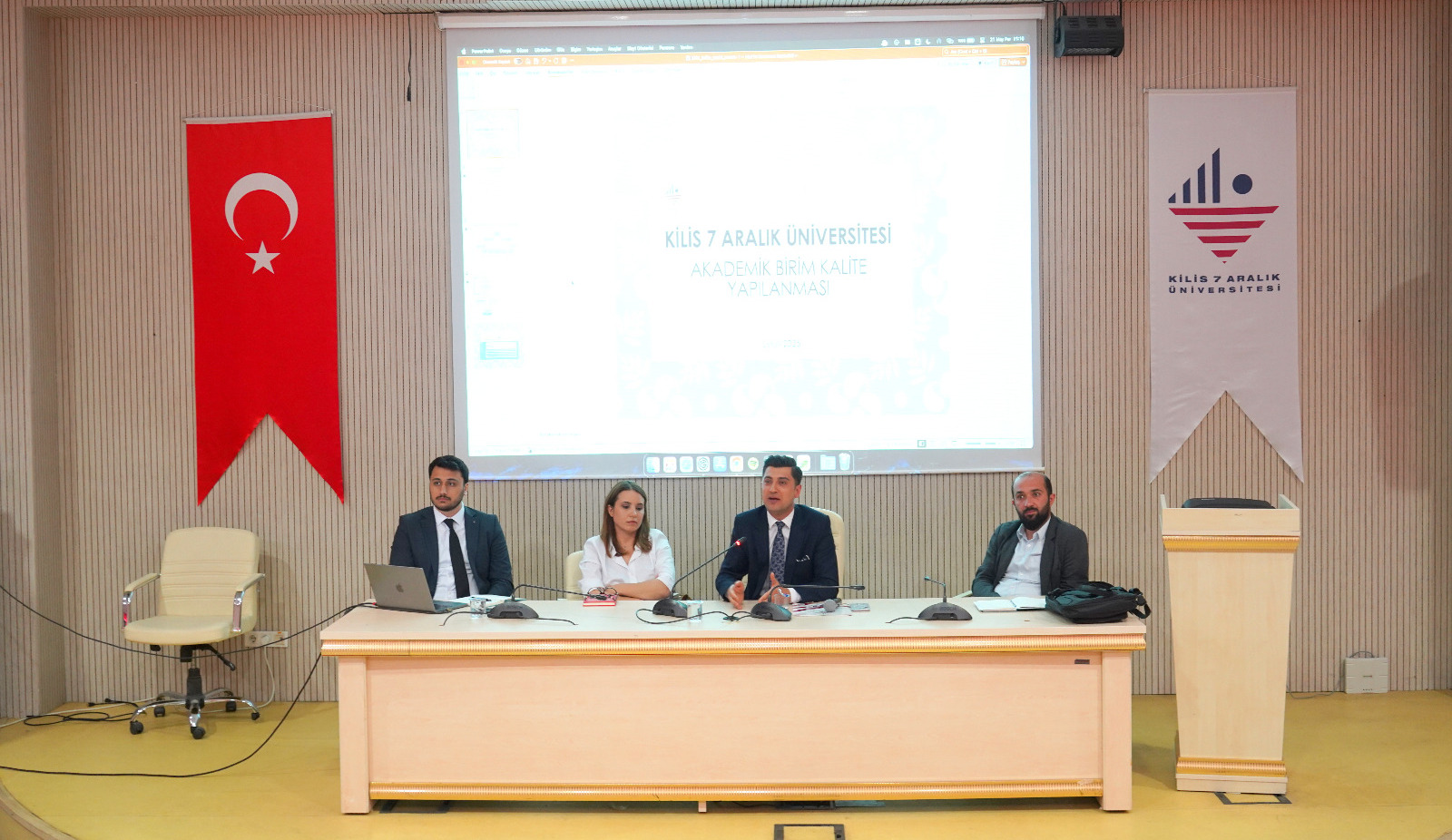 Üniversitemiz Kalite Koordinatörlüğü Tarafından BKYS Bilgilendirme Toplantısı Gerçekleştirildi